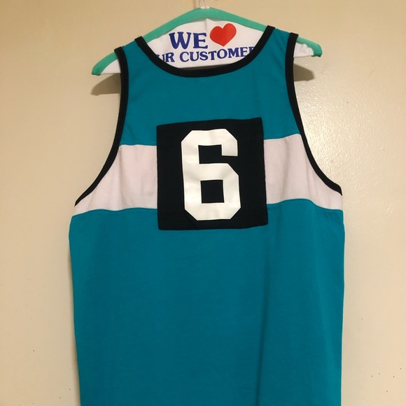 Nike Teal/White LBJ Tank Top - Picture 2 of 3